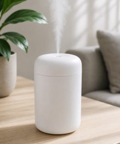 Mini nawilżacz USB 260ml – kolorowe podświetlenie